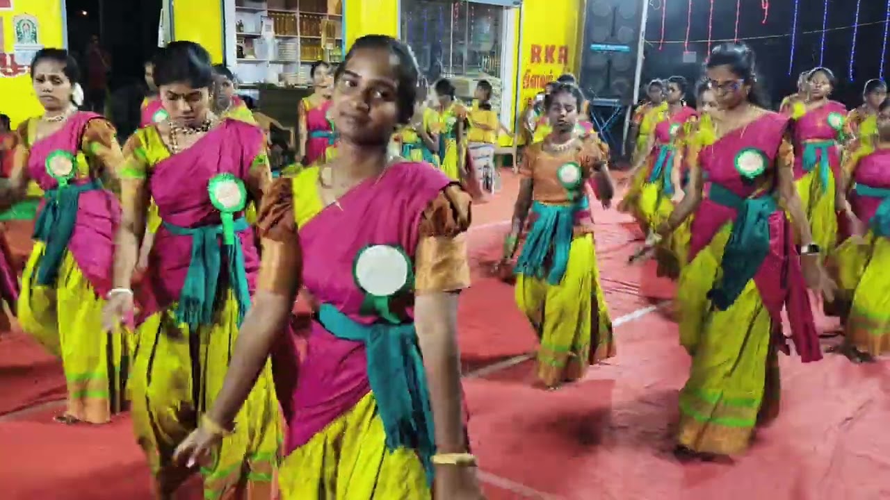 வளையல் வளையல் என்று  🔥ஸ்ரீ அம்மன் கலைக்குழு 💥 தொப்பம்பட்டி 🦚 பழனி
