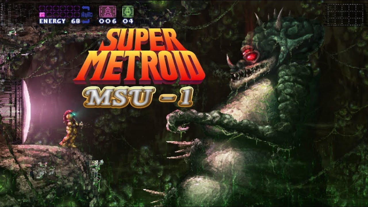 Super Metroid Orchestral Music Rom Hack MSU-1. 2024 Update, by JUD6MENT. New Intro Voice Line.