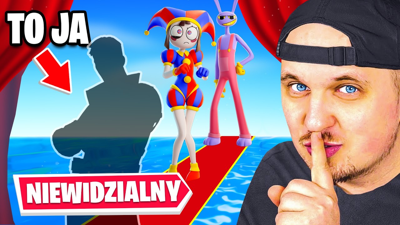 TOP MODEL BUT I'M INVISIBLE in Fortnite