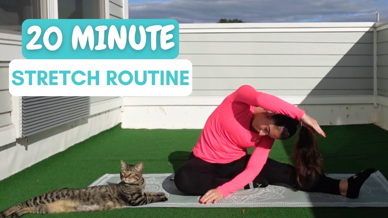 20 MIN FULL BODY STRETCH for Rest Day, Improve Flexibility and Mobility