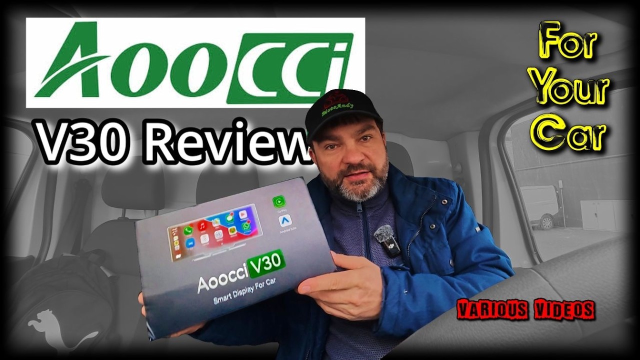 Обзор Aoocci V30 — умный дисплей для автомобиля.
