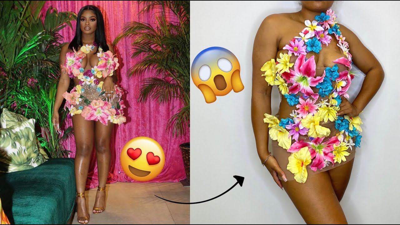 Recreating City Girls JT Birthday Dress on a Budget | Clothing Transformation Video | Vlogmas Day 3