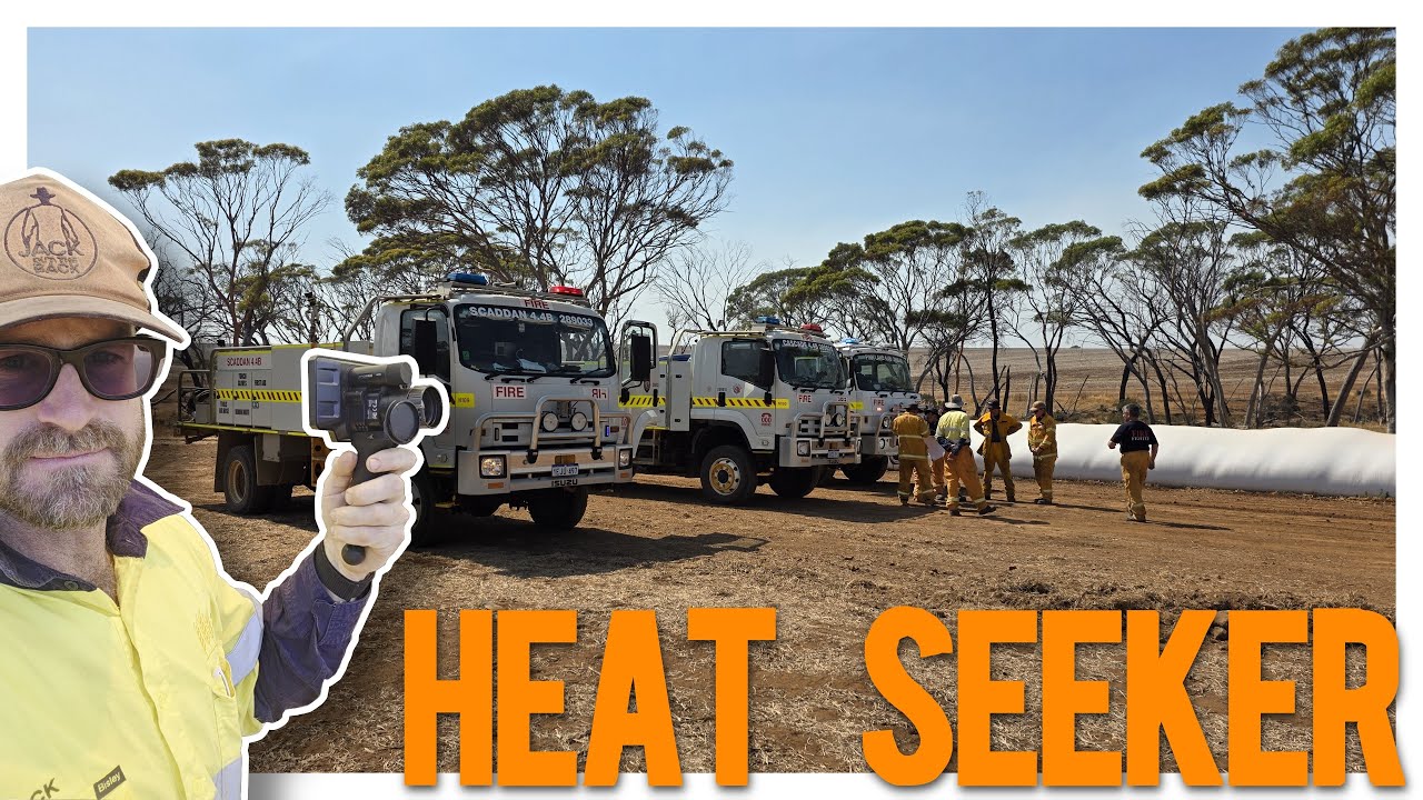 Fitzgerald national park fire, Thermal vision