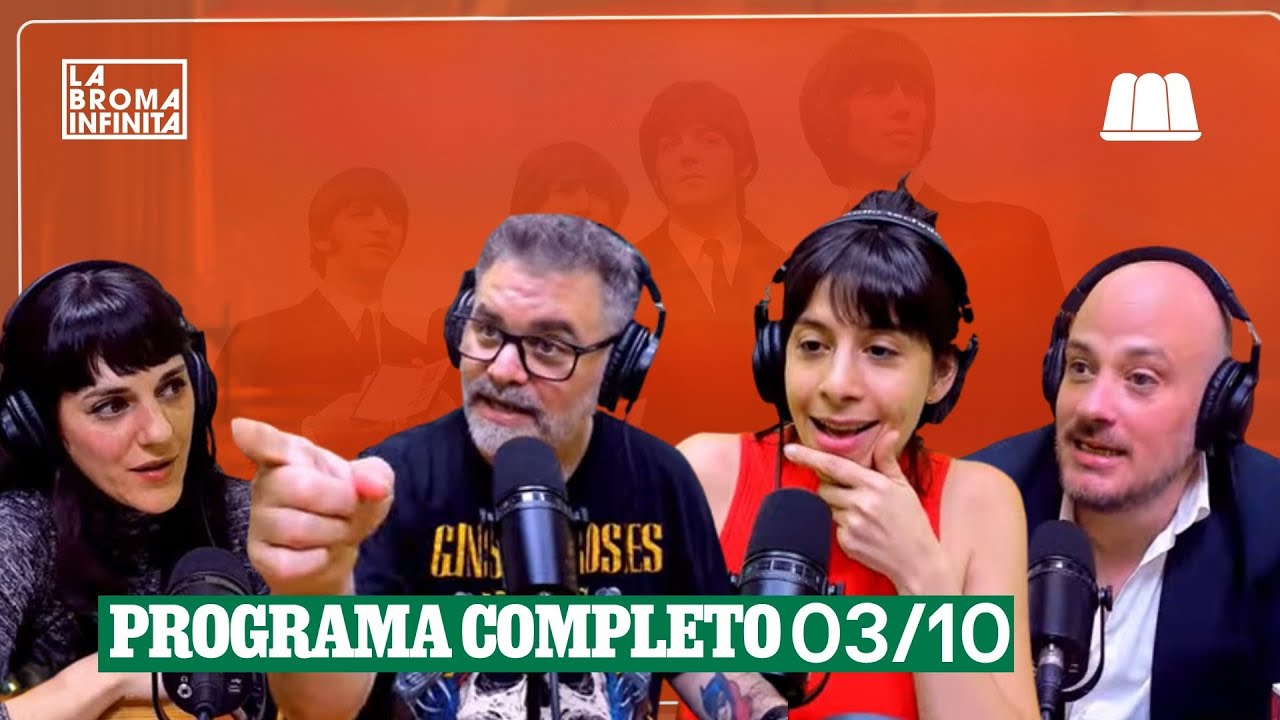 BEATLES, el MACA de la gente y LITERATURA NOIR en Buenos Aires | LA BROMA INFINITA CON SEBA DE CARO