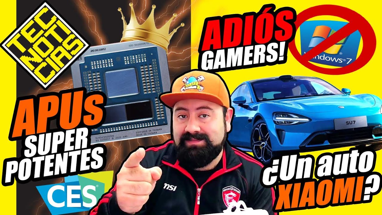 SUPREMACÍA APUs de AMD, No MAS Win7 para GAMERS! Filtraciones: 14900KS y 7600XT de 16GB- TECNOTICIAS