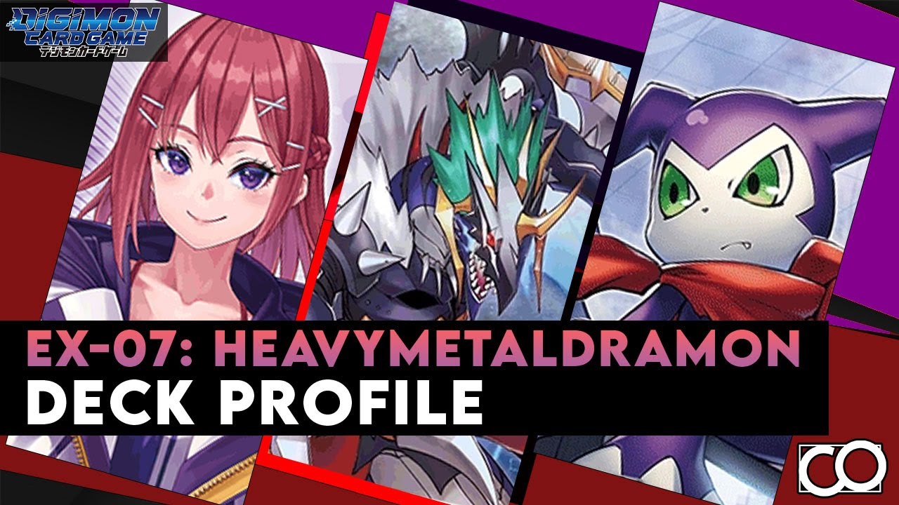 EX-07: HeavyMetalDramon Deck Profile (Digimon Card Game)