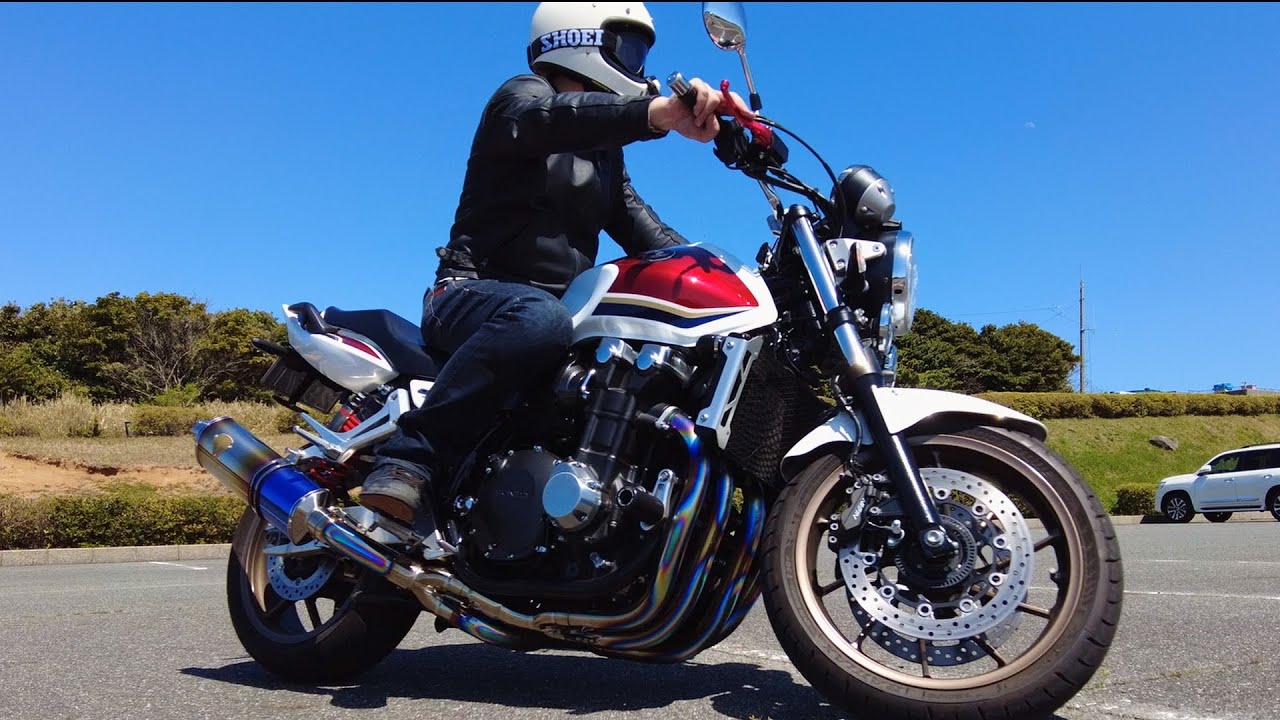 HONDA CB1300sf / r's gear / WYVERN / Наслаждайтесь звуком глушителя