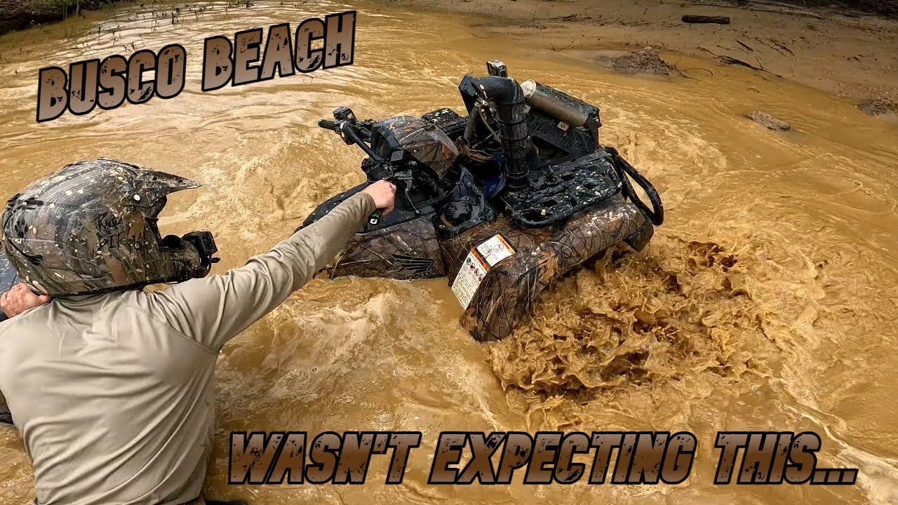 Almost Lost the Honda at Busco Beach!!!