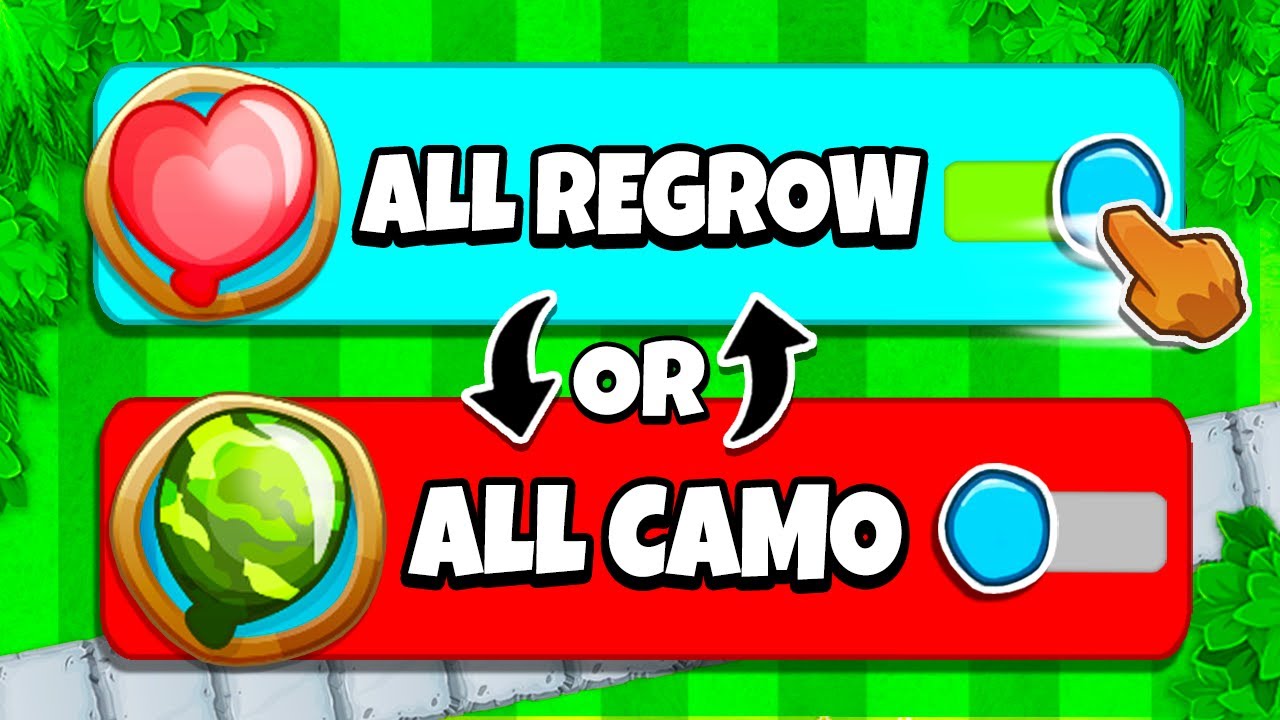 СЛУЧАЙНЫЙ ВЫБОР Вы бы предпочли бросить вызов в BTD 6!