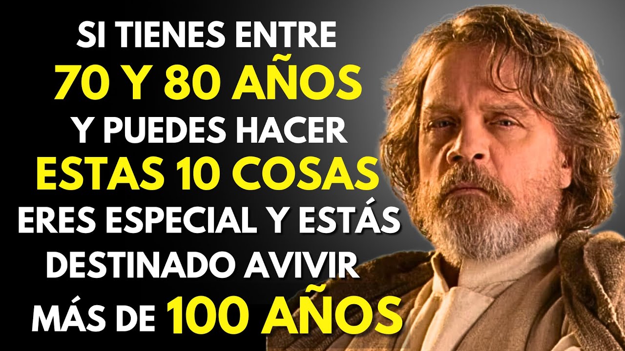 El 99% de las personas entre 70 y 80 años NO PUEDEN HACER ESTAS 10 COSAS | Sabiduría Millennial