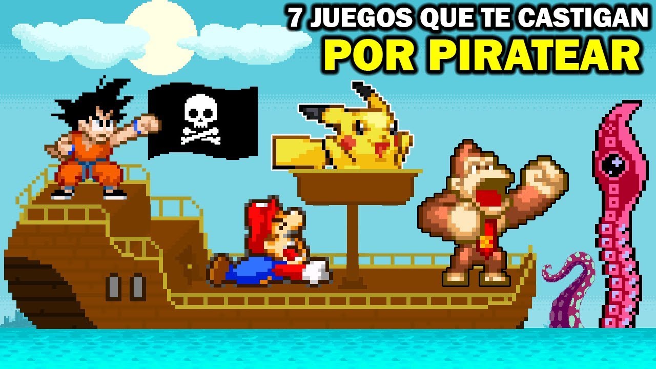 7 Videojuegos que te Castigan por Piratear