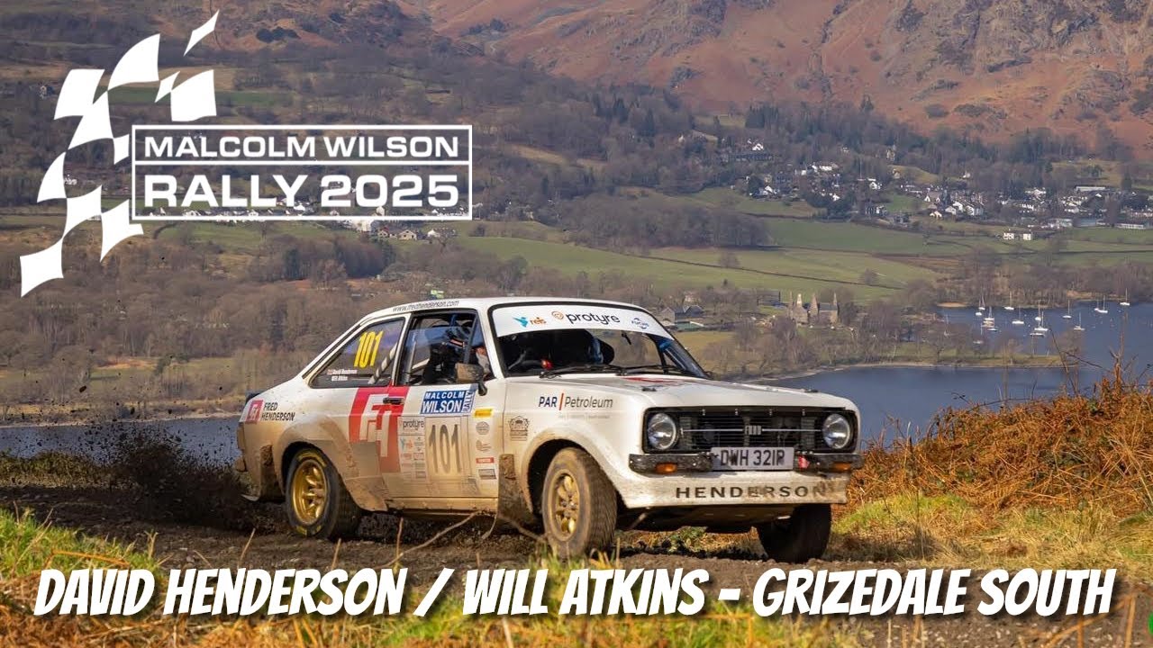 Malcolm Wilson Rally 2025 - David Henderson / Will Atkins - Ford Escort BDG - SS6 - Grizedale South