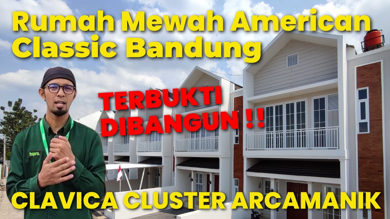 Rumah Mewah di Arcamanik Bergaya American Classic | Rumah Syariah Bandung