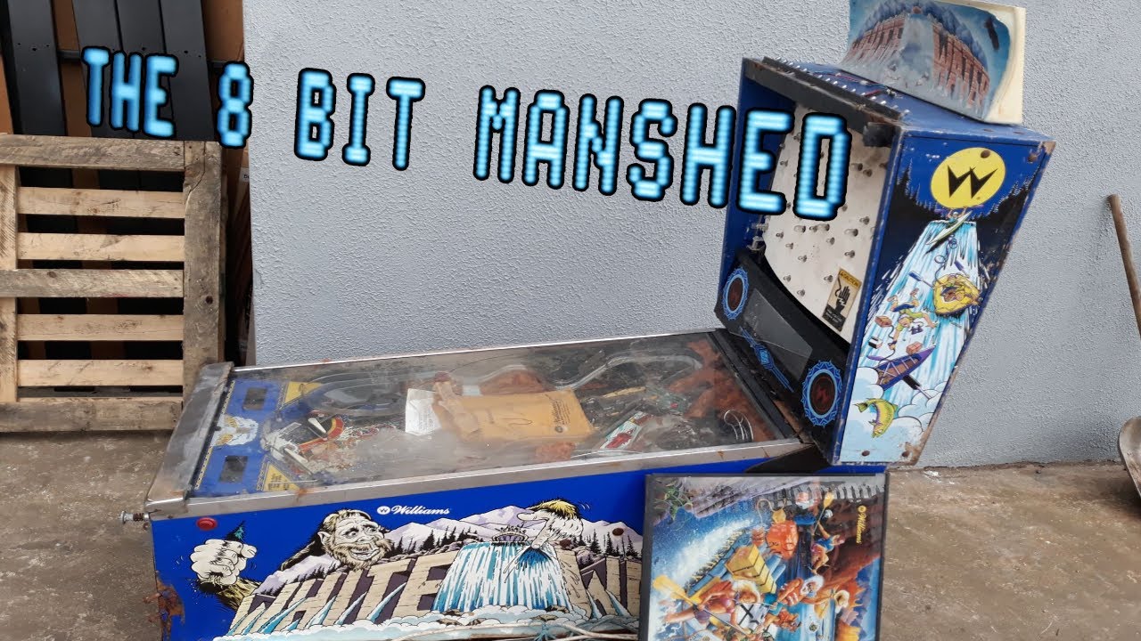 Bally Williams White Water Pinball Restoration FULL VIDEO