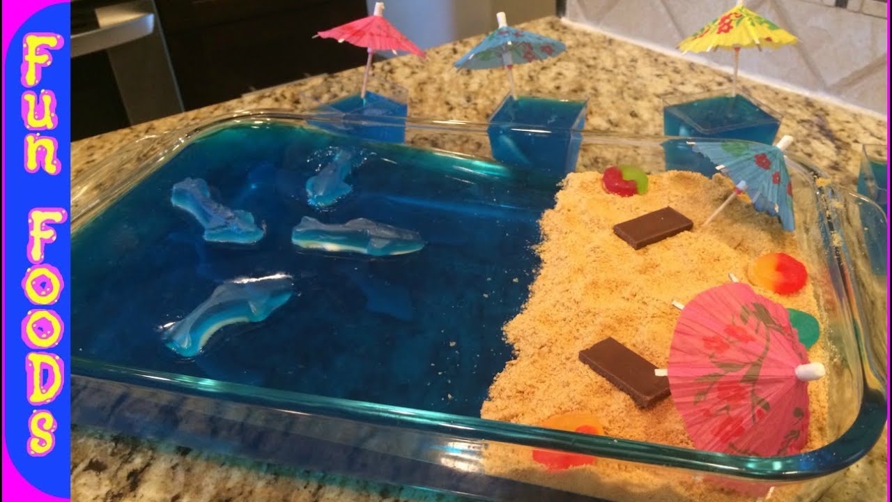 Shark Filled Jello | DIY Shark Infested Jello (Shark Week)