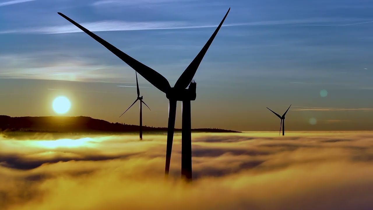 Flying Over a Sea of Clouds – Stunning Wind Turbine Sunrise! (Über den Wolken im Nordschwarzwald)