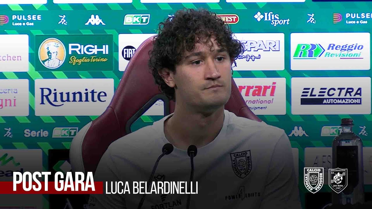 INTERVISTA | Luca Belardinelli post Reggiana-Juve Stabia