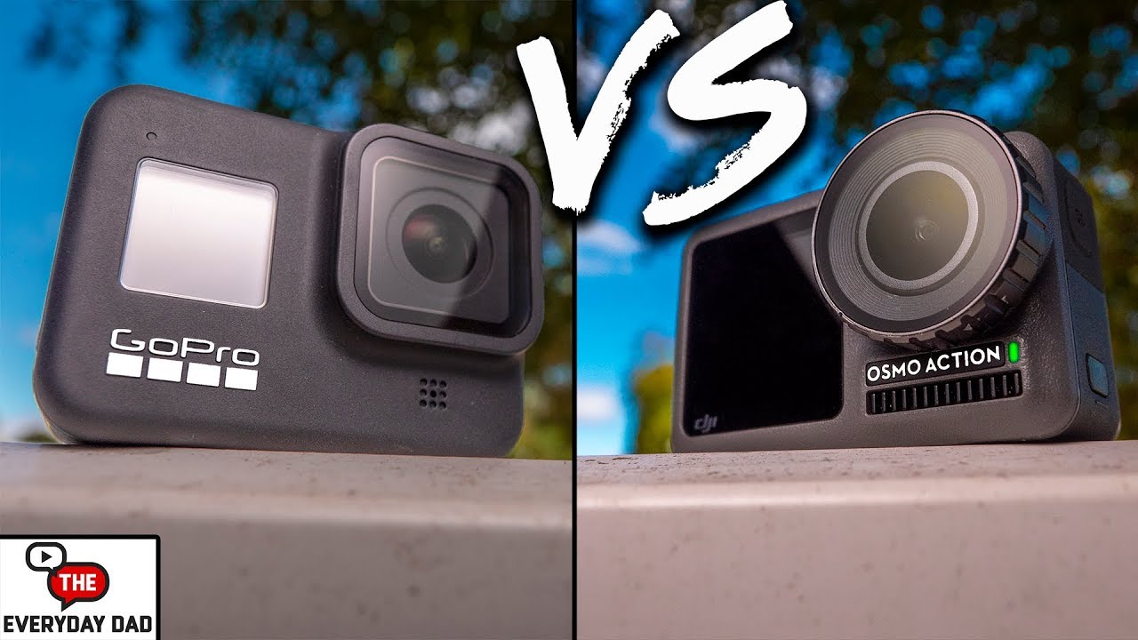 GoPro Hero 8 Black VS DJI Osmo Action! What's the BEST Action Camera?!