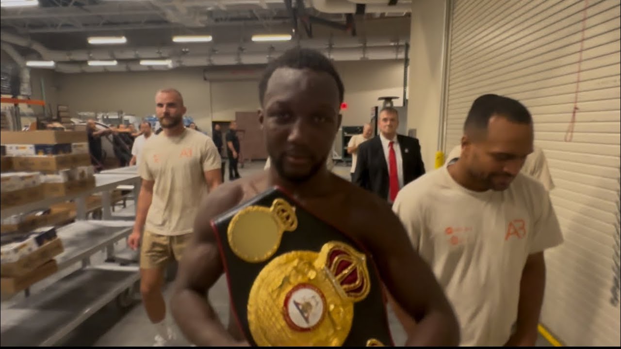 Abass Baraou SAYS he BROKE WILL of Yoenis Tellez; Team Abbas EMOTIONAL CELEBRATION post SHOCKING WIN