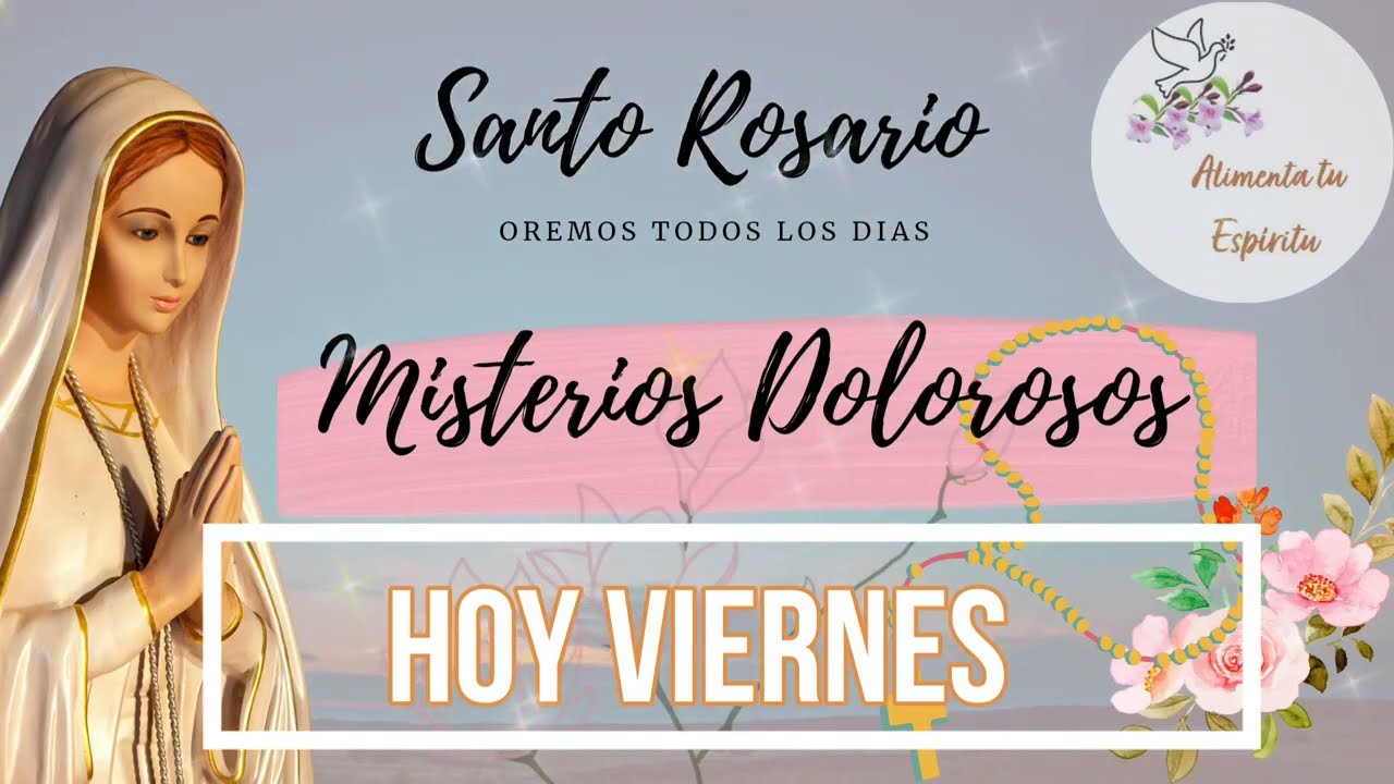 #rosariodehoy  viernes 27 de febrero del 2026 #misteriosdolorosos 