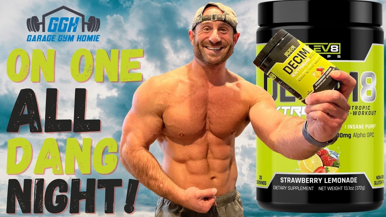 YOU WILL LOVE THIS ONE! 😈 ELEV8 Supps DECIM8 Pre-Workout Review