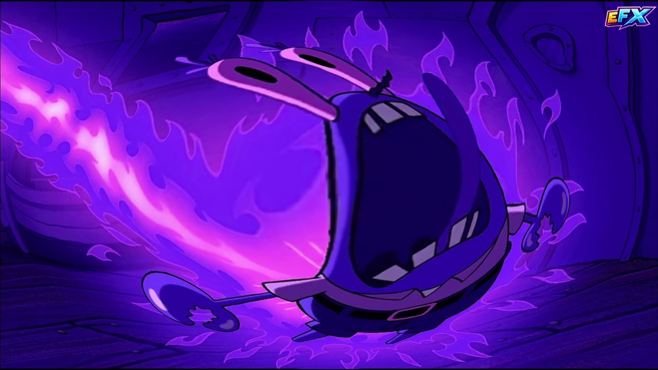 SpongeBob Movie - Mr. Krabs Is BURNING?!! (Sponsored by: Klasky Csupo 2001 Effects)
