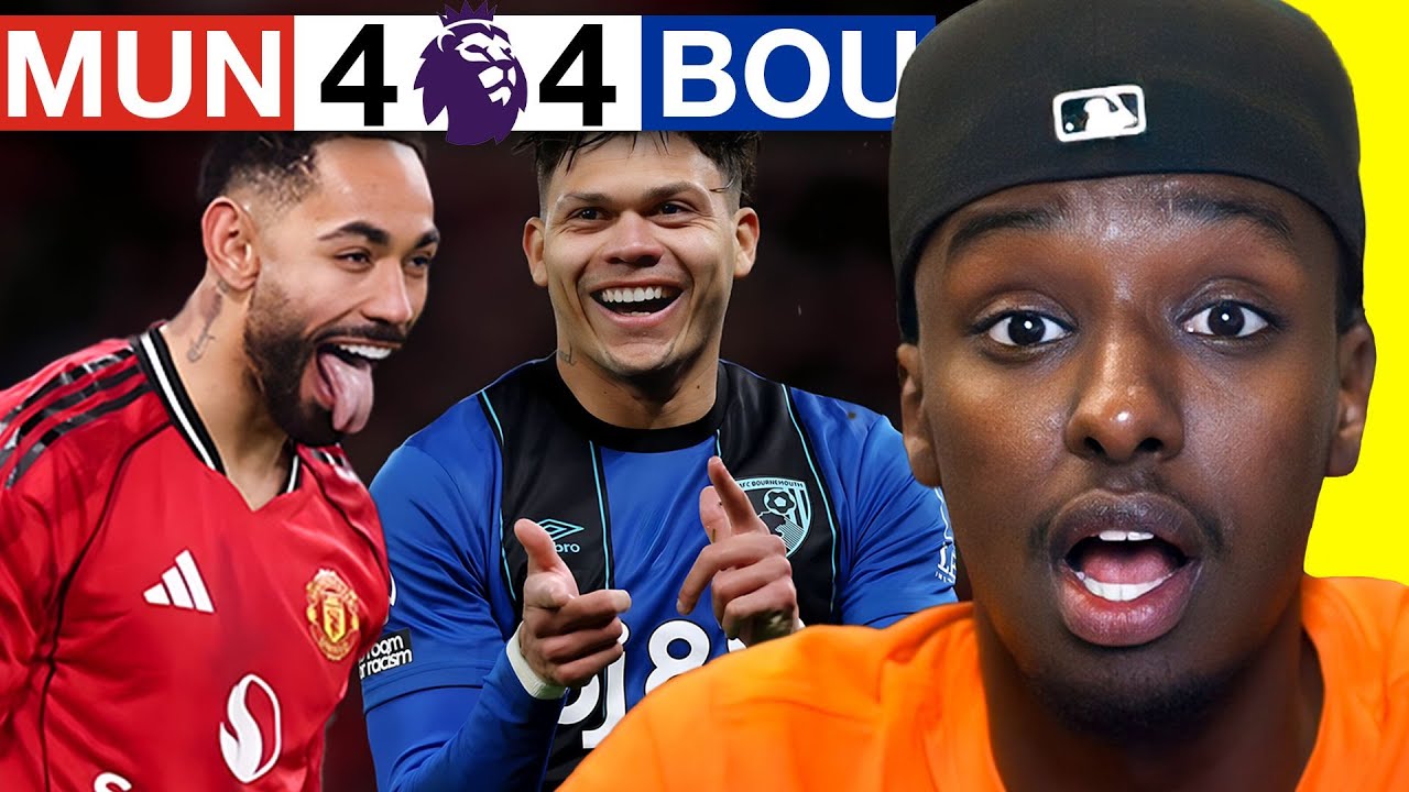 DEFENDING WAS OPTIONAL&hellip; | Man United vs Bournemouth 4&ndash;4