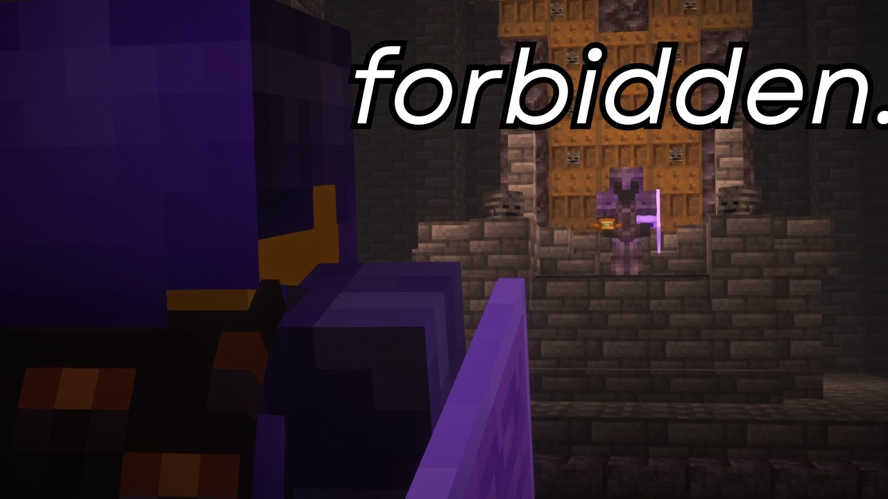 I Mastered Minecraft's Forbidden Weapon