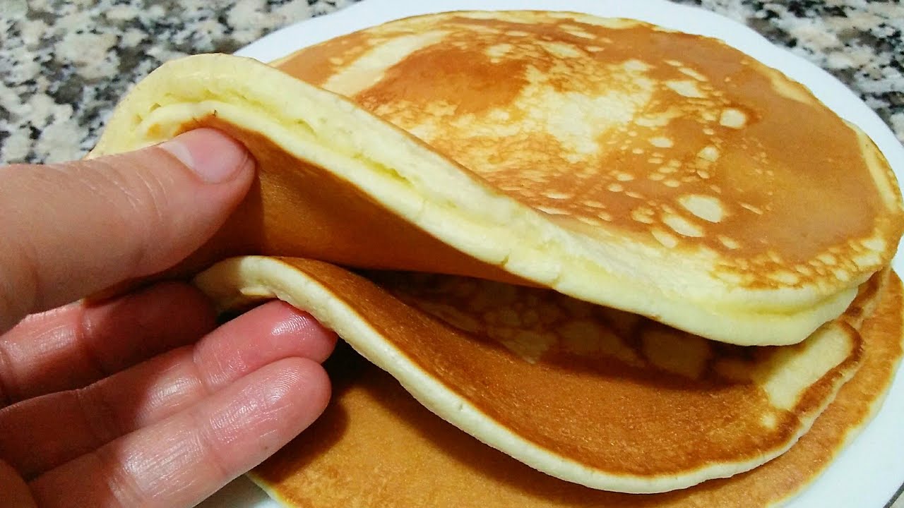 طريقة عمل البان كيك روووعة ناجح 100%👍👍لذيييذ لفطور ولكوتي !recette de pancakes