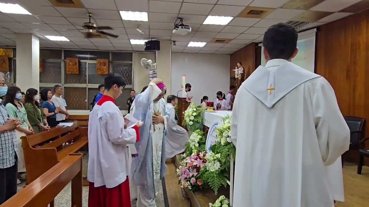 20220524堂慶(1)_進堂式_聖母進教之佑瞻禮_主禮：李若望 榮休主教