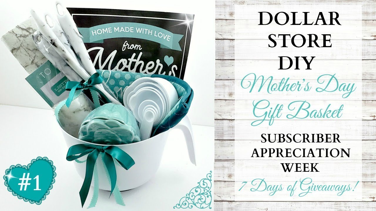 Mother's Day DIY Gift Basket ~ Subscriber Appreciation Week ~ Video 1 Of 7 ~ GIVEAWAY CLOSED