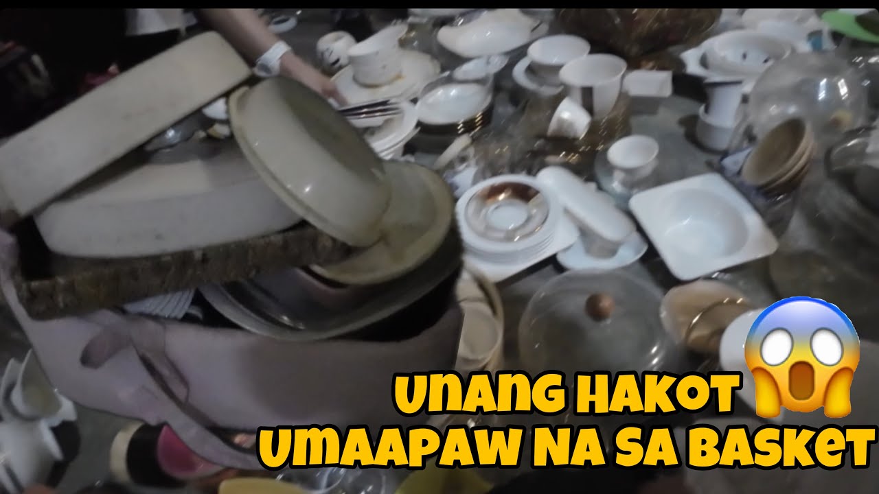 UNANG PULOT MGA BINASURANG GAMIT UMAAPAW NA SA LAGAYAN KONG BASKET | DUMPSTER DIVING | BESTIE BUDDY