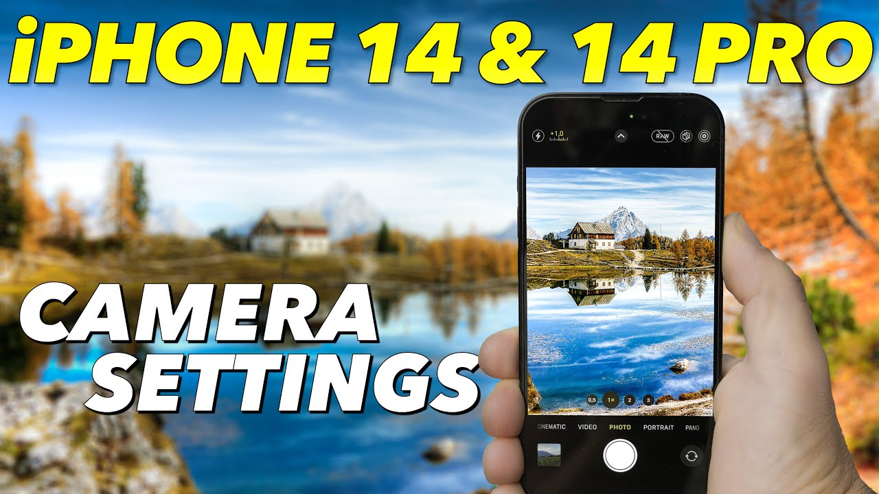 Руководство по настройкам камеры и фотосъемки для iPhone 14 и 14 Pro (Max)