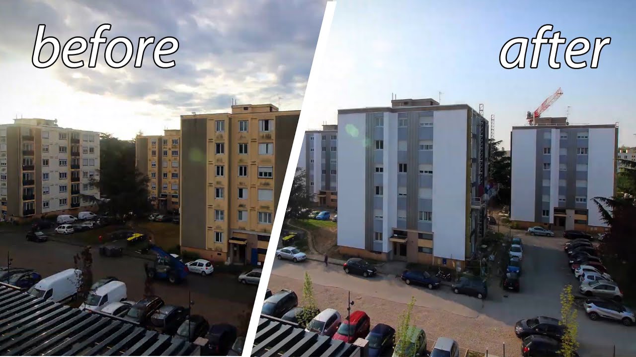 Travaux de rénovation immeuble ancien en timelapse - 10 mois