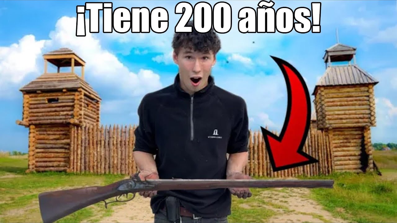 ¡Encontré una pistola buscando tesoros en un fuerte militar!
