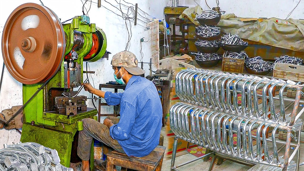 Удивительный процесс производства мотоциклетных тормозных педалей