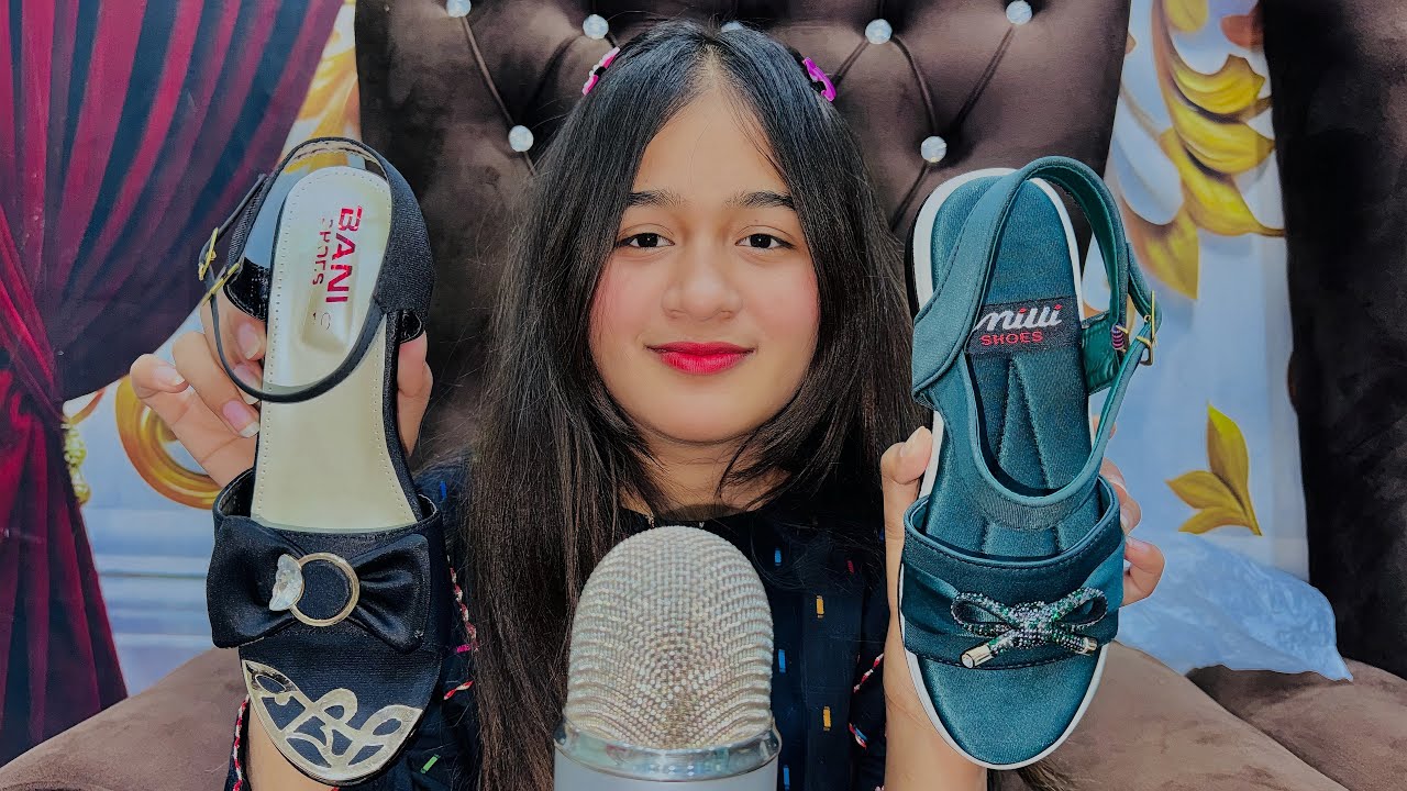 ASMR Unboxing My 3 New Shoes 👠✨