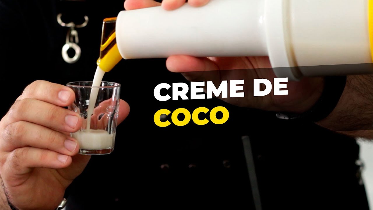 Como Fazer Creme de Coco | Bartender Store