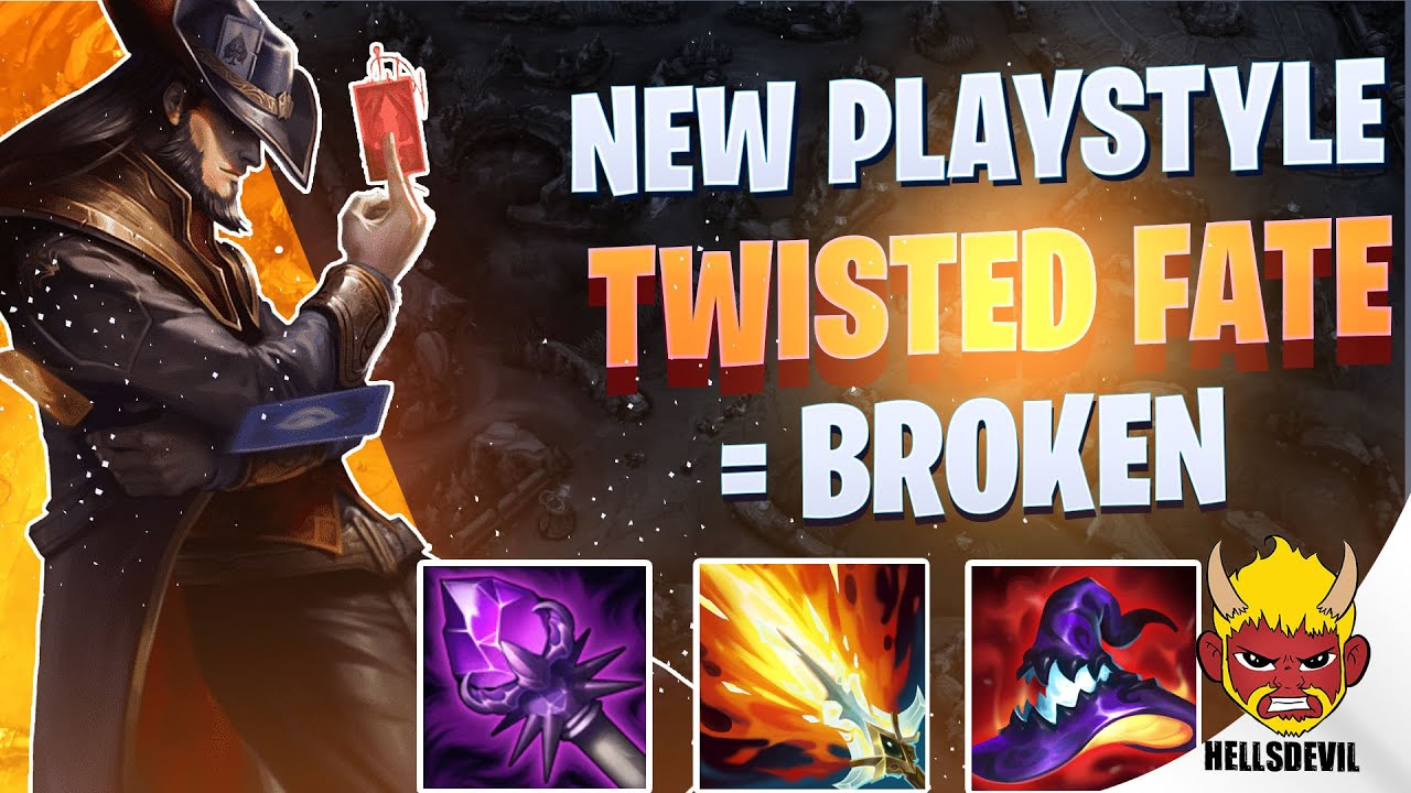 WILD RIFT | NEW TWISTED FATE PLAYSTYLE = BROKEN! | Twisted Fate Gameplay | Guide & Build