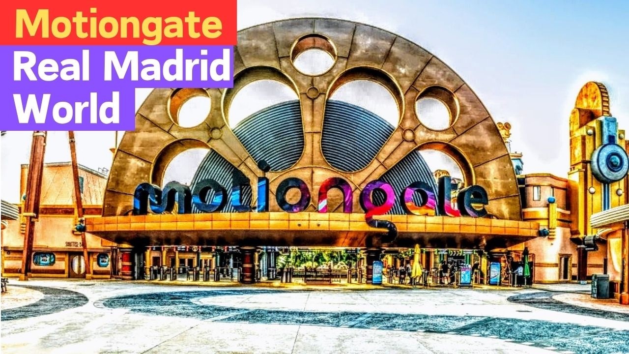 Hala Madrid! Motiongate Dubai Vlog: 7 Coasters, Ghostbusters Dark Ride, Real Madrid Soccer Park!