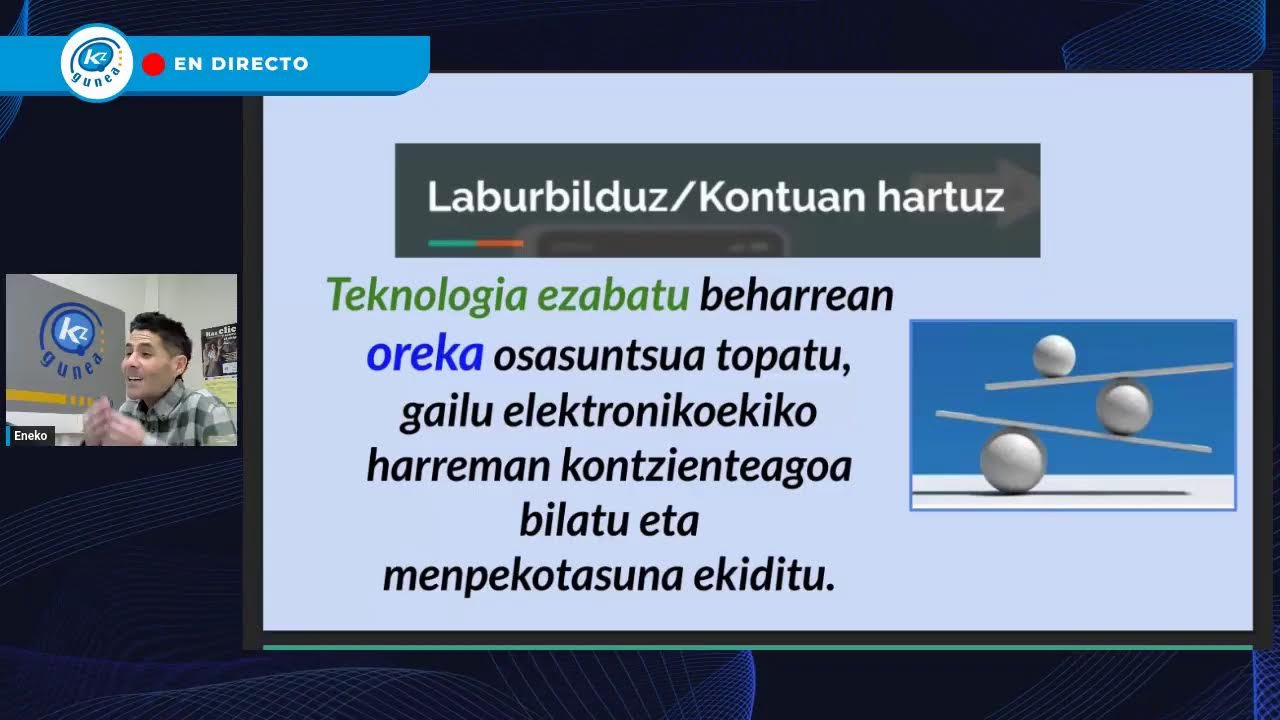 KZgunea hitzaldiak | DESKONEXIO DIGITALA