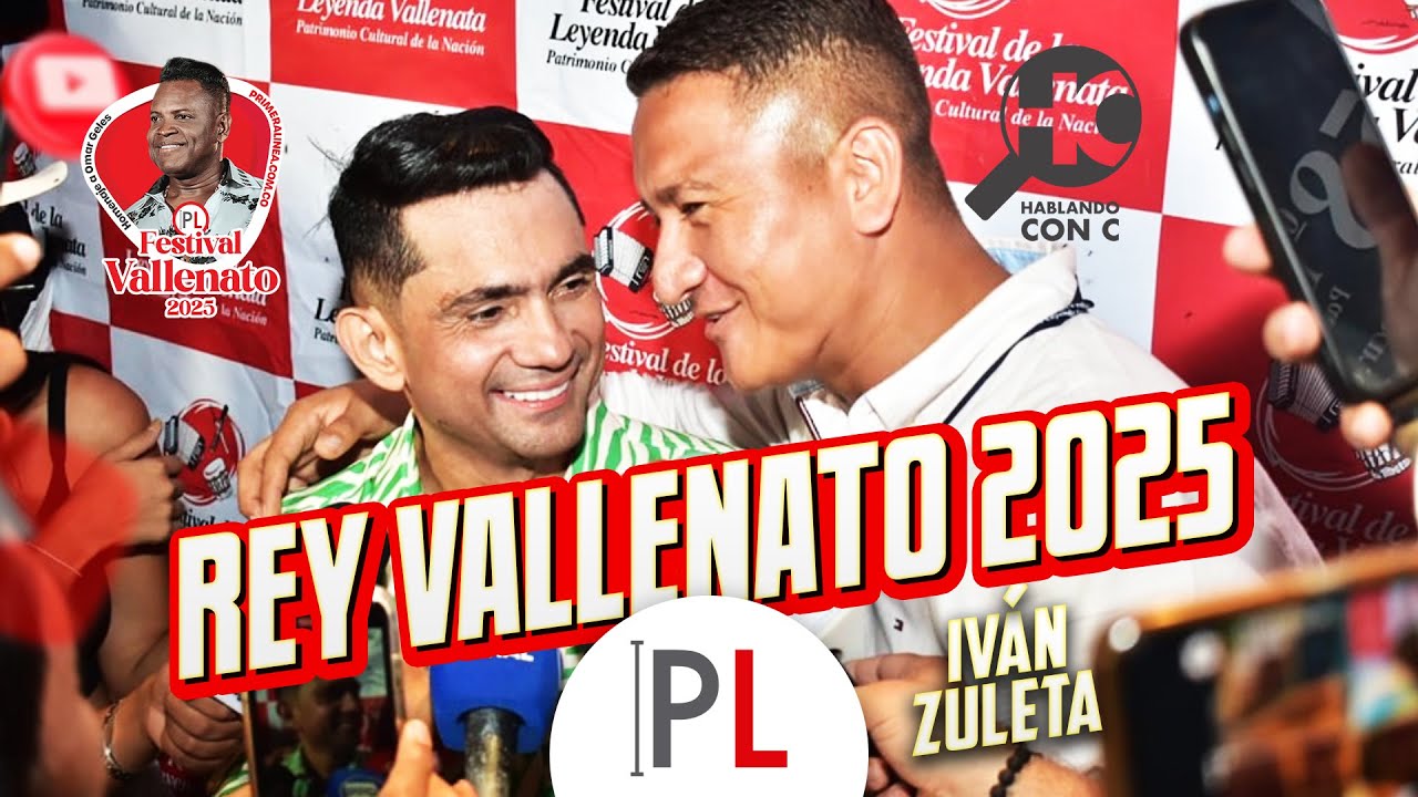 Palabras de IVÁN ZULETA al ganar la corona de REY VALLENATO 2025