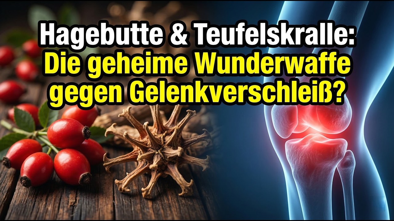 Hagebutte & Teufelskralle: Die geheime Wunderwaffe gegen Gelenkverschleiß?