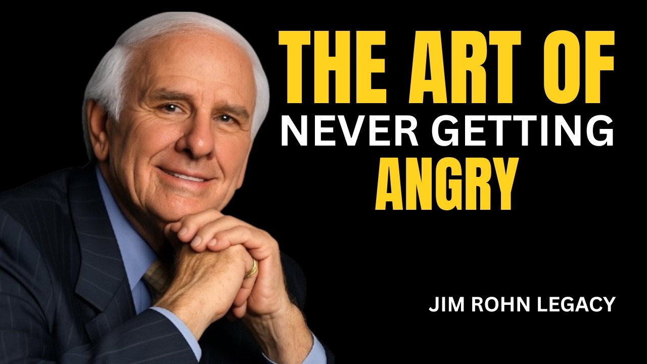 Master The Art Of Never Getting Angry - Jim Rohn Motivation