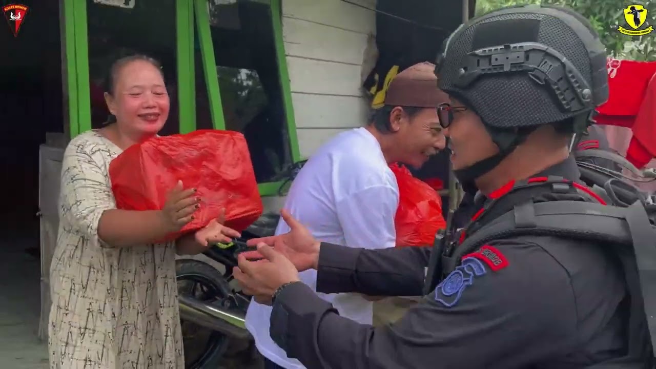 Brimob Jangkau Desa Terpencil UPT Kabera, Salurkan Sembako dan Perkuat Keamanan