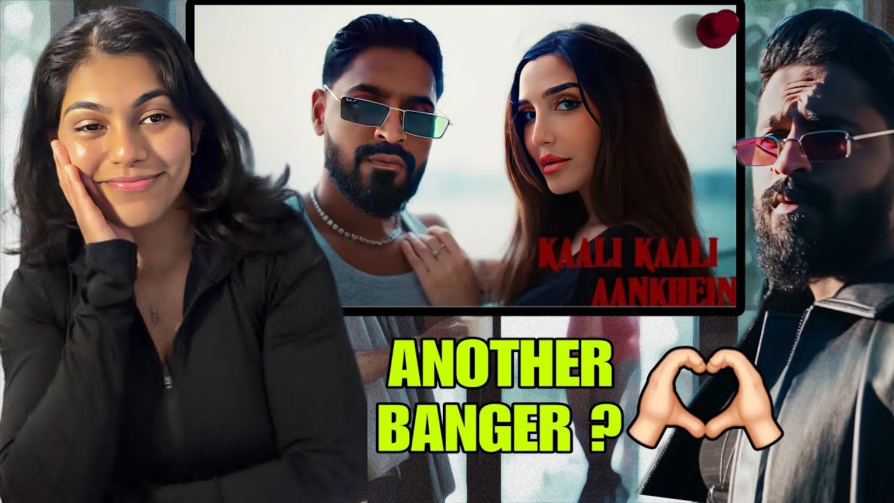 EMIWAY BANTAI X SWAALINA - KAALI KAALI AANKHEIN [MUSIC VIDEO] | REACTION