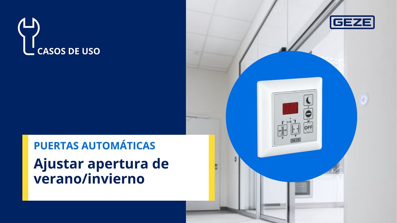 Reducir paso libre de apertura