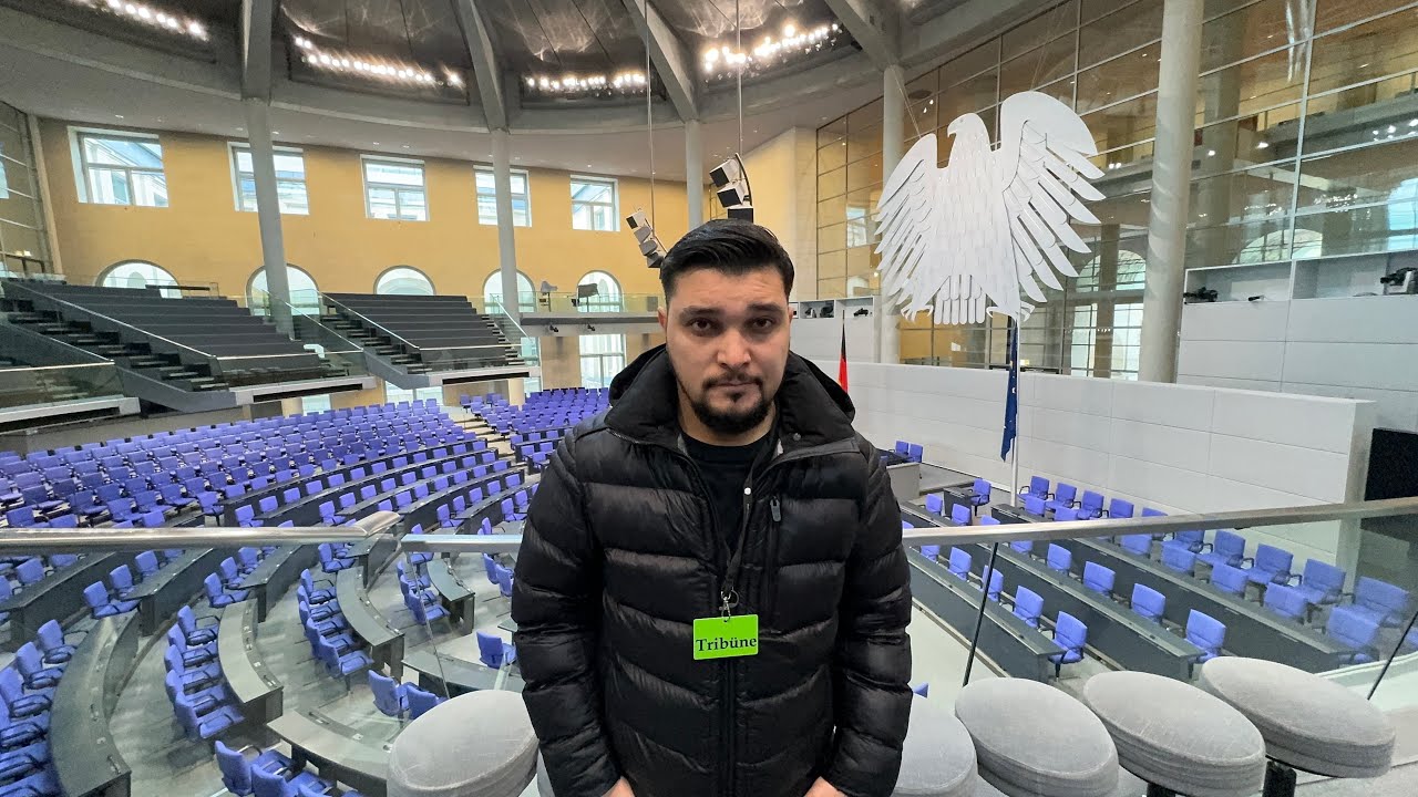 Kompletter Rundgang durch den Reichstag! | Berlin 4.02.2024￼