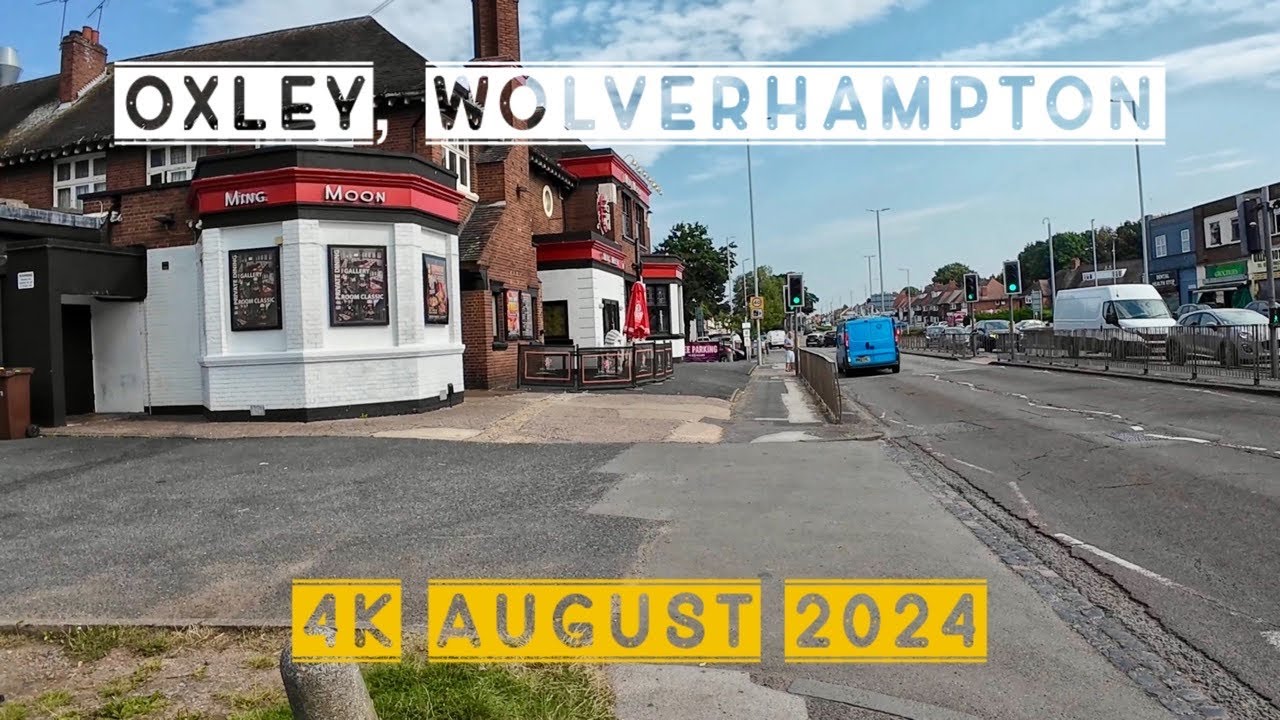 Oxley, Wolverhampton City Centre Street Walk - August 2nd 2024 - West Midlands UK