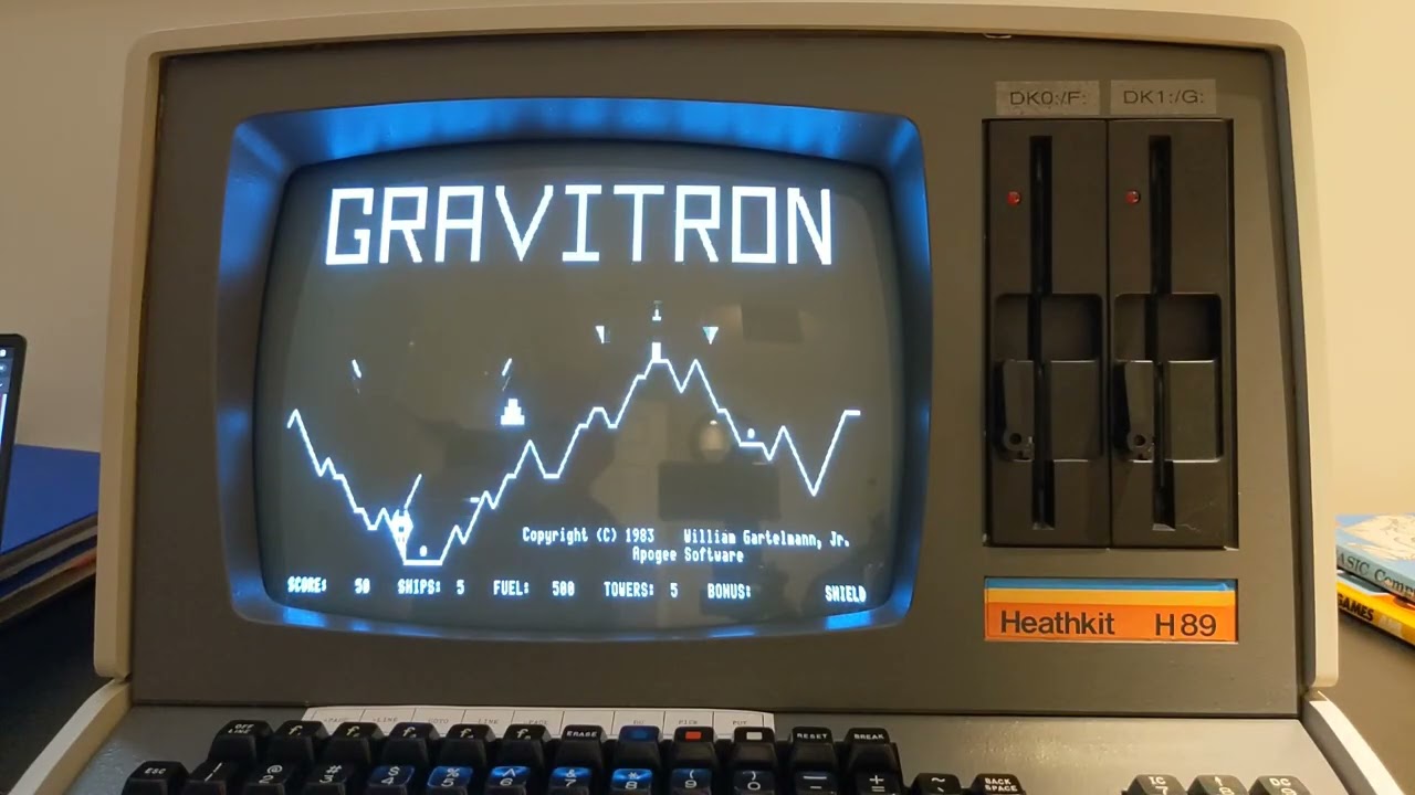 Компьютер Heathkit H89 Часть 13: Игры